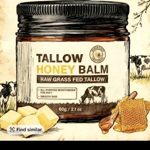 Tallow Honey Balm - Raw Grass Fed Tallow